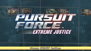 Pursuit Force - Extreme Justice (EU) screen shot title